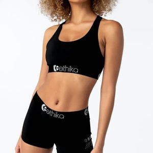 Ethics black spandex